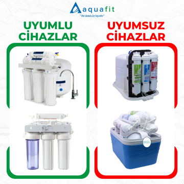 Açık Kasa Su Arıtma Cihazı 4'lü Filtre Seti