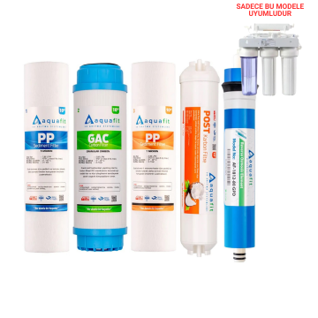 Açık Kasa Su Arıtma Cihazı 5'li Filtre Seti