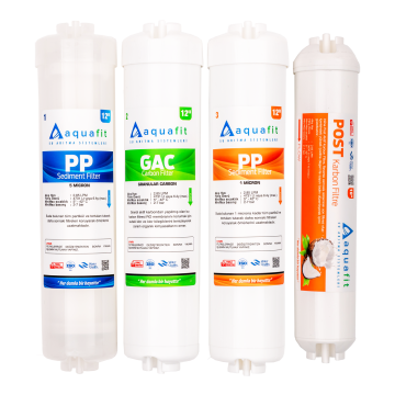 Hyundai Su Arıtma Cihazı Uyumlu Hnd-35 ve Hw-100 Up Uyumlu 4’lü Filtre Seti