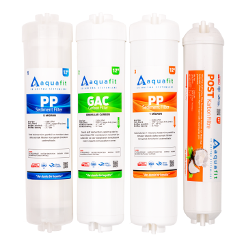 Hyundai Su Arıtma Cihazı Uyumlu Hnd-35 ve Hw-100 Up Uyumlu 4’lü Filtre Seti