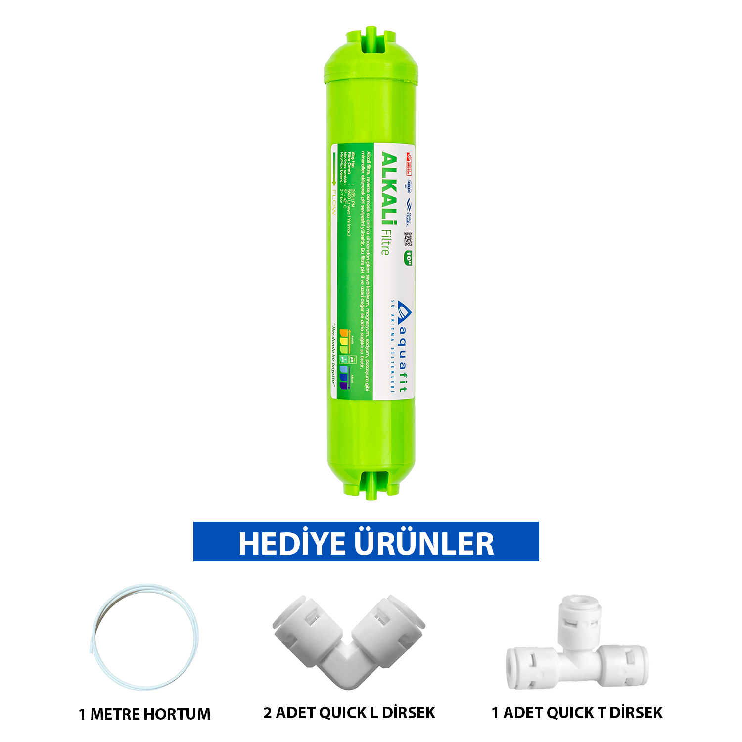 Alkali Filtre Su Arıtma Cihazı Filtresi (Tüm Cihazlarla Uyumludur)