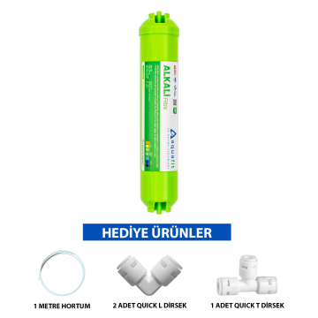 Alkali Filtre Su Arıtma Cihazı Filtresi (Tüm Cihazlarla Uyumludur)