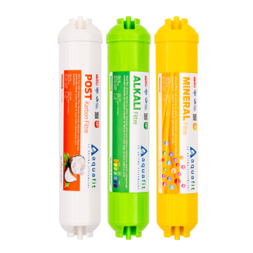 Post Karbon - Alkali - Mineral 3'lü Su Arıtma Filtresi (Tüm Cihazlarla Uyumludur)