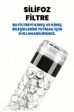 Tekli Yıkanabilir Filtre - Daire Girişi Su Saatine Montajlı Kireç Önleyici Silifoz Filtre