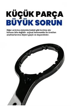 Tekli Yıkanabilir Filtre - Daire Girişi Su Saatine Montajlı Kireç Önleyici Silifoz Filtre