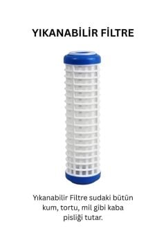 Daire Girişi 3’lü Su Arıtma Sistemi – Kireç, Kum ve Tortu Önleyici Tam Koruma Seti